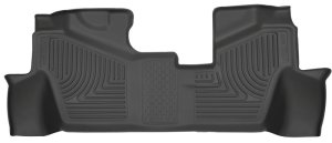 Honda Pilot Floor Mats - Rear - Husky Liners - Weatherbeater - Black - 2016